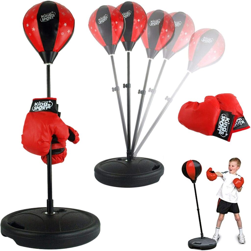 A Boxing Set with a Punching Bag